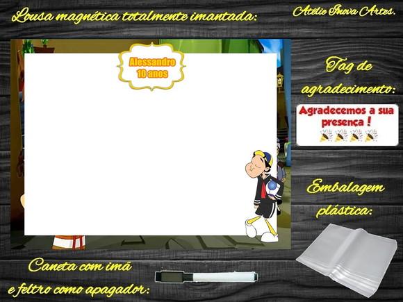 Lousa Magnética Chaves com Embalagem