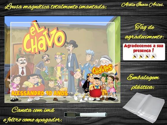 Lousa Magnética Chaves com Embalagem