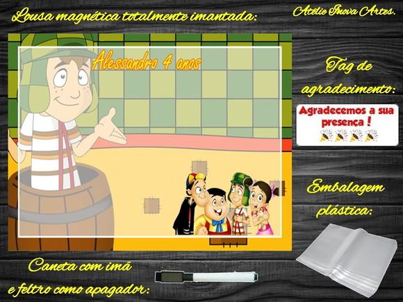 Lousa Magnética Chaves com Embalagem