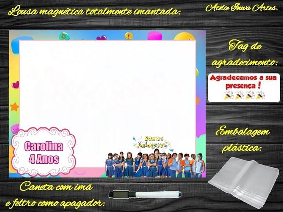 Lousa Magnética Chiquititas com Embalagem