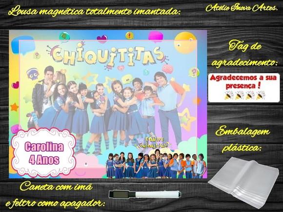 Lousa Magnética Chiquititas com Embalagem