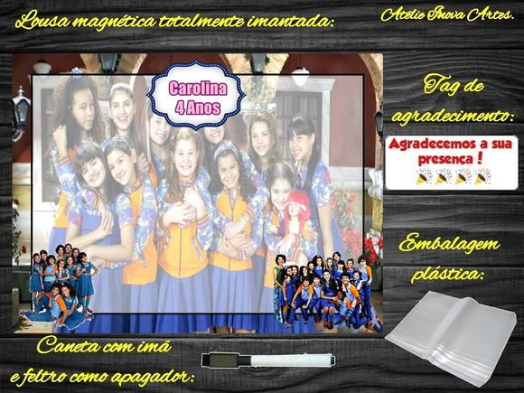 Lousa Magnética Chiquititas com Embalagem