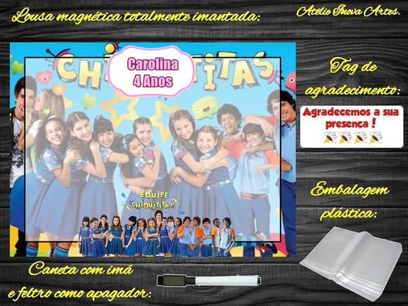 Lousa Magnética Chiquititas com Embalagem