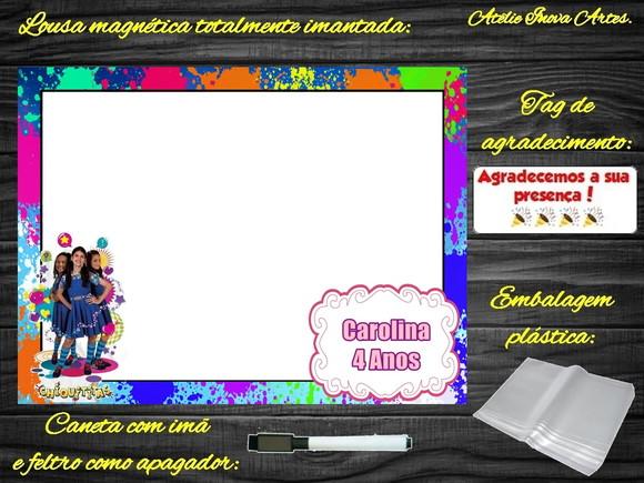 Lousa Magnética Chiquititas com Embalagem