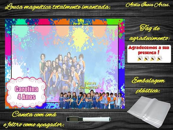 Lousa Magnética Chiquititas com Embalagem