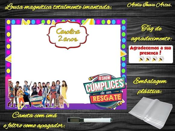 Lousa Magnética Cúmplices de Um Resgate com Embalagem