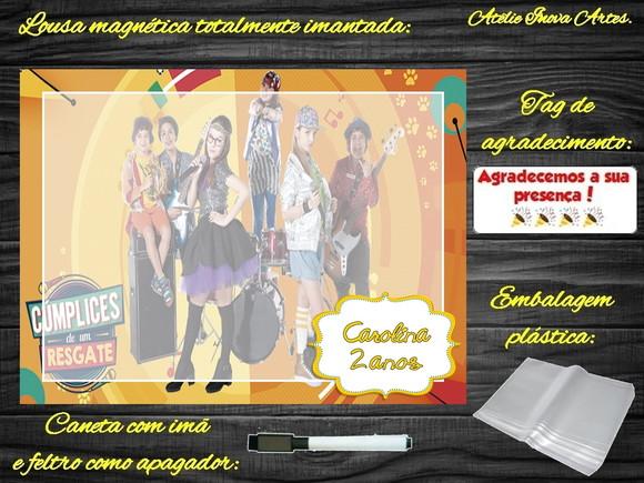 Lousa Magnética Cúmplices de Um Resgate com Embalagem