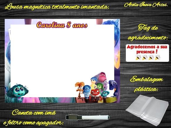 Lousa Magnética Divertidamente com Embalagem