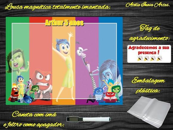 Lousa Magnética Divertidamente com Embalagem