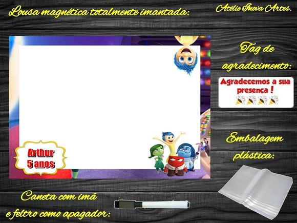 Lousa Magnética Divertidamente com Embalagem