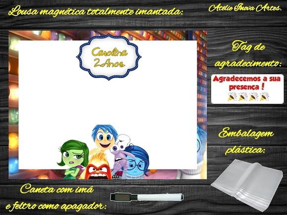 Lousa Magnética Divertidamente com Embalagem