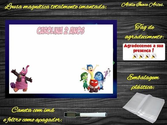 Lousa Magnética Divertidamente com Embalagem
