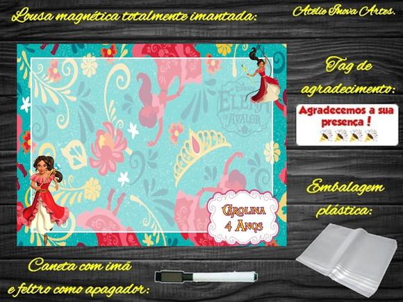 Lousa Magnética Elena de Avalor com Embalagem