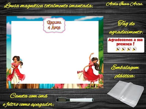 Lousa Magnética Elena de Avalor com Embalagem