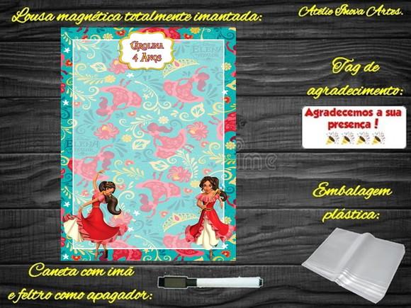 Lousa Magnética Elena de Avalor com Embalagem