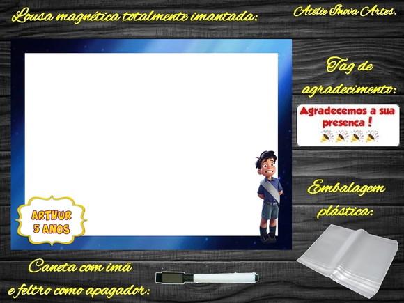 Lousa Magnética Elio com Embalagem