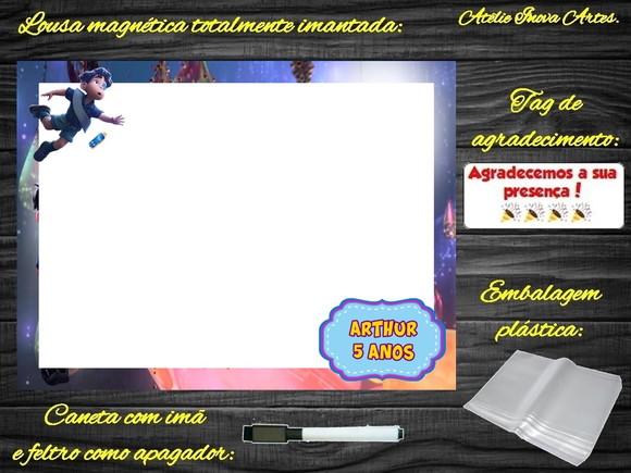 Lousa Magnética Elio com Embalagem