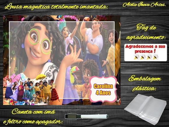 Lousa Magnética Encanto com Embalagem
