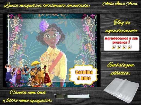 Lousa Magnética Encanto com Embalagem