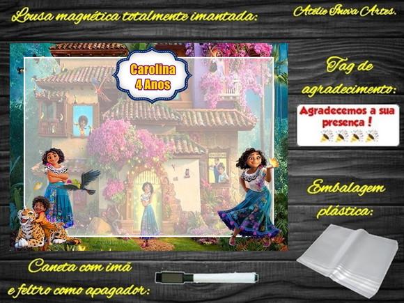 Lousa Magnética Encanto com Embalagem