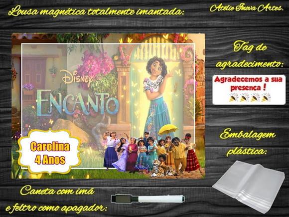 Lousa Magnética Encanto com Embalagem