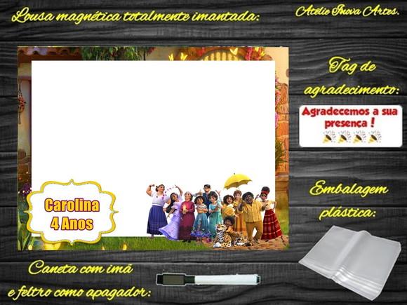 Lousa Magnética Encanto com Embalagem