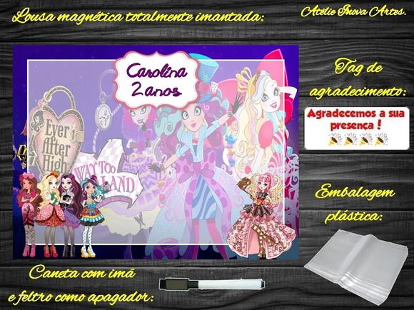 Lousa Magnética Ever After High