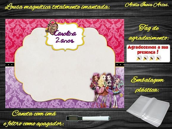 Lousa Magnética Ever After High