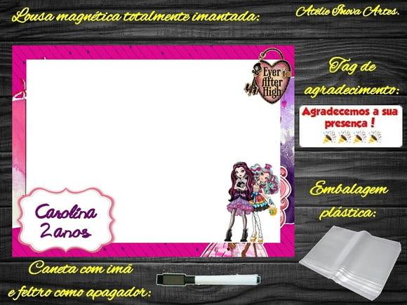 Lousa Magnética Ever After High