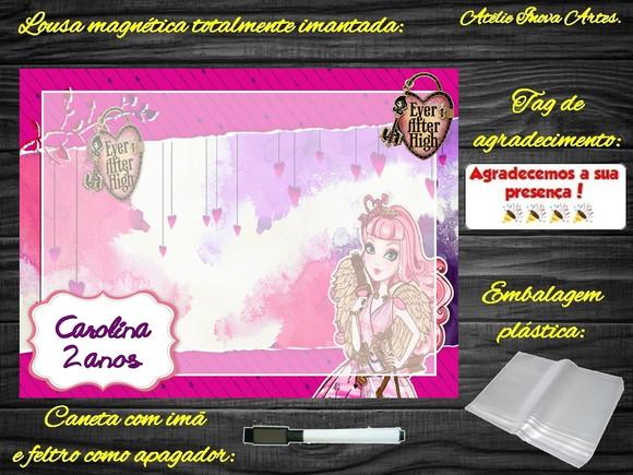 Lousa Magnética Ever After High