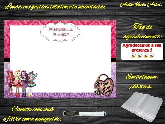 Lousa Magnética Ever After High