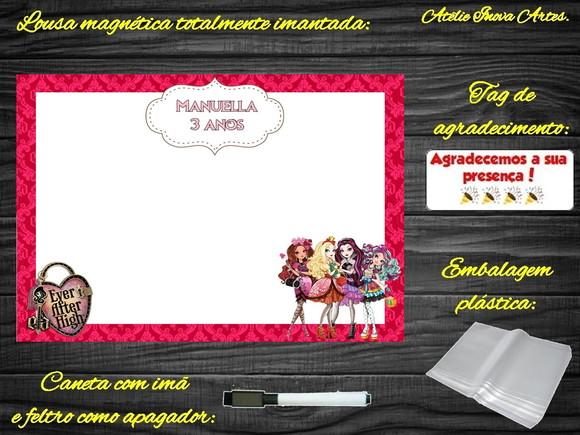 Lousa Magnética Ever After High