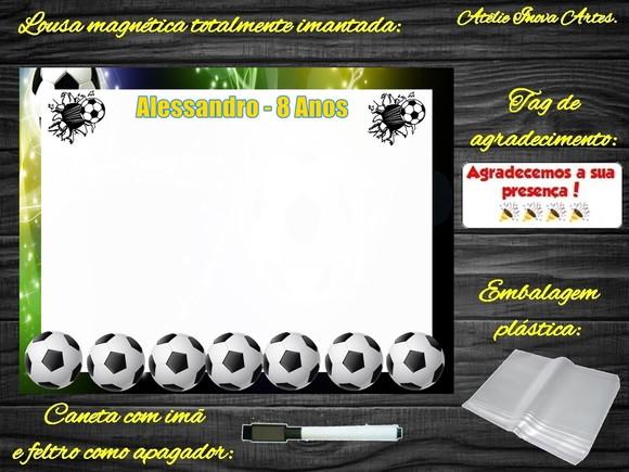 Lousa Magnética Futebol com Embalagem