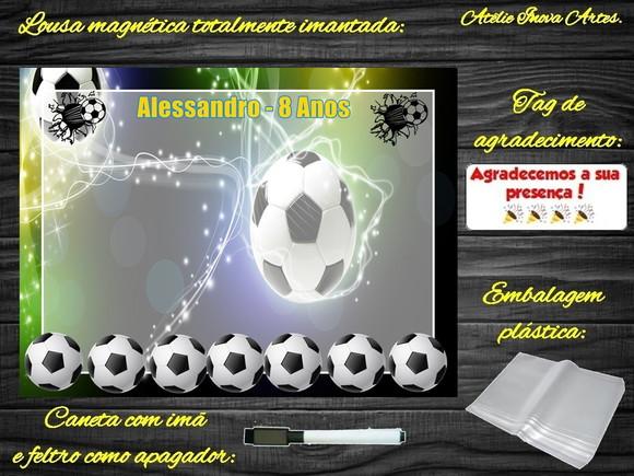 Lousa Magnética Futebol com Embalagem