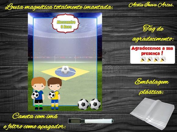 Lousa Magnética Futebol com Embalagem