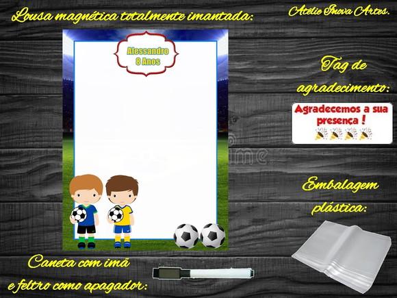 Lousa Magnética Futebol com Embalagem