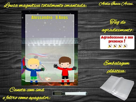 Lousa Magnética Futebol com Embalagem