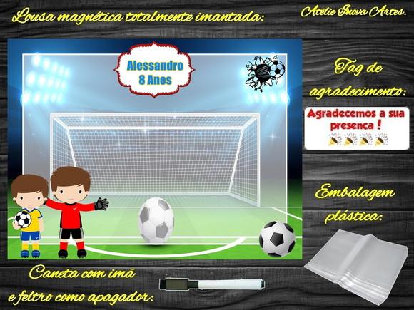 Lousa Magnética Futebol com Embalagem
