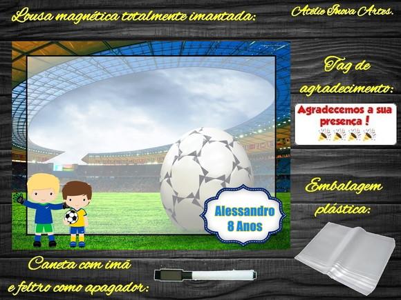 Lousa Magnética Futebol com Embalagem