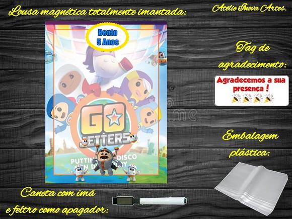 Lousa Magnética Go Jetters com Embalagem