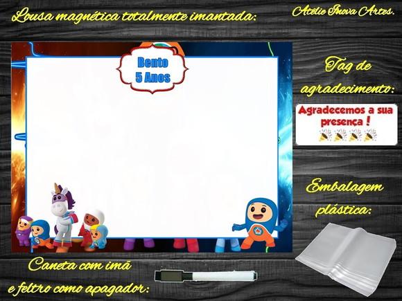 Lousa Magnética Go Jetters com Embalagem
