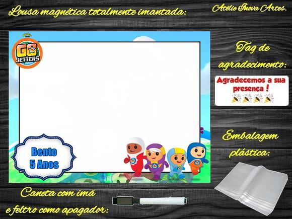 Lousa Magnética Go Jetters com Embalagem