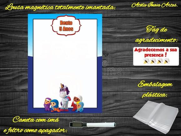 Lousa Magnética Go Jetters com Embalagem