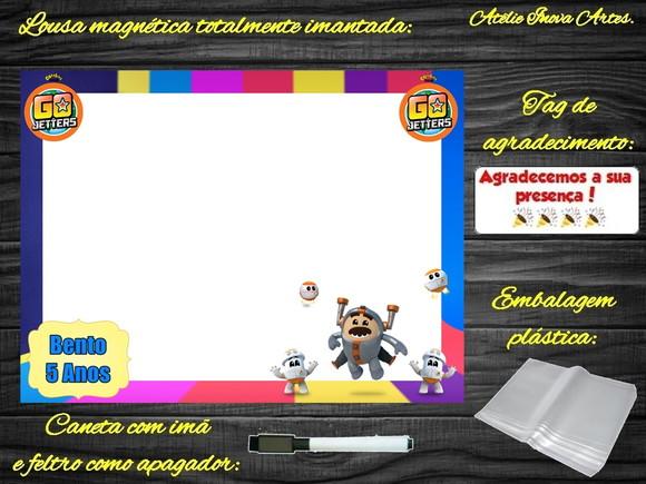 Lousa Magnética Go Jetters com Embalagem
