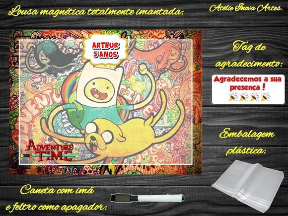 Lousa Magnética Hora da Aventura com Embalagem