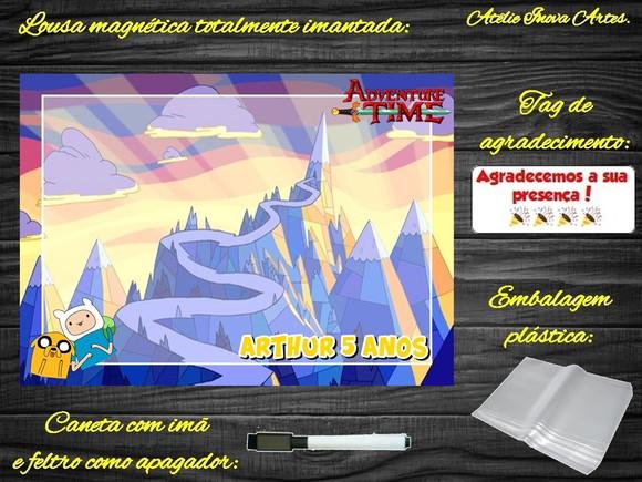 Lousa Magnética Hora da Aventura com Embalagem