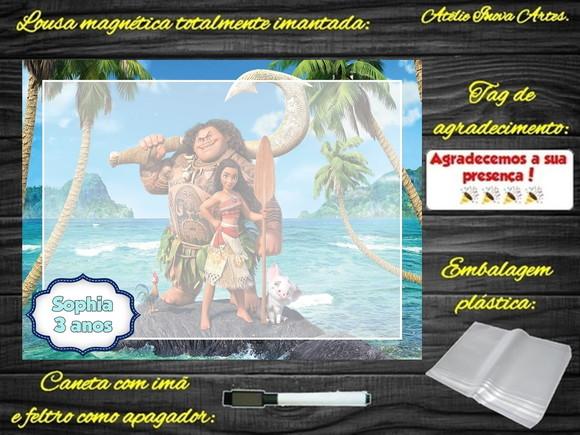 Lousa Magnética Moana com Embalagem