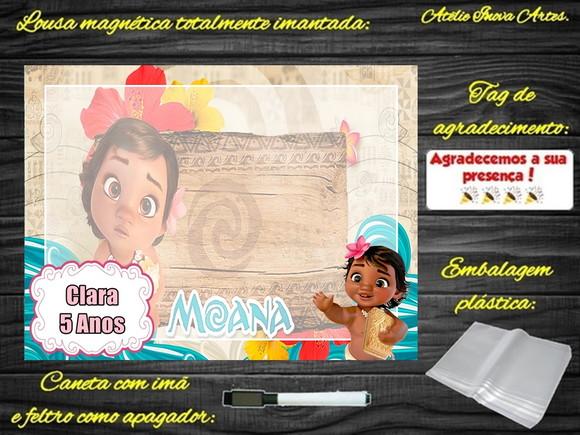 Lousa Magnética Moana com Embalagem