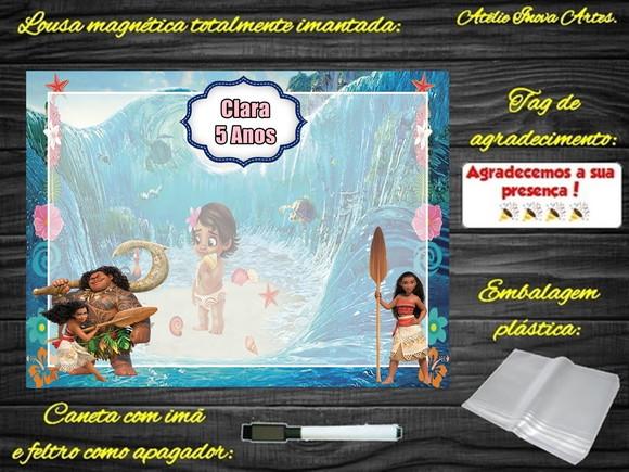 Lousa Magnética Moana com Embalagem