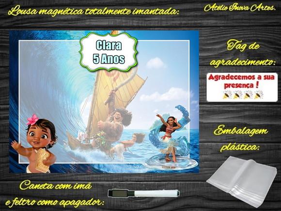Lousa Magnética Moana com Embalagem